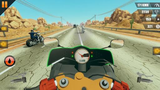 Highway Bike Racing ۲۰۱۹: Motorbike Traffic Racer - عکس بازی موبایلی اندروید
