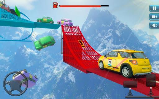 Impossible Ramp Car Driving 3D - Gameplay image of android game