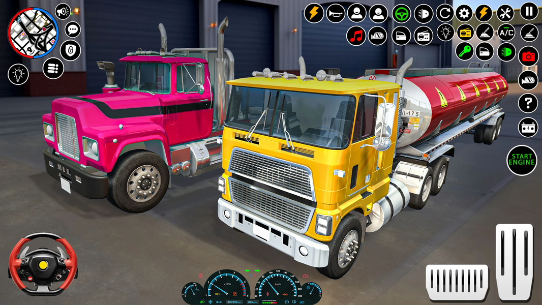 Truck Simulator: Euro Truck - Gameplay image of android game