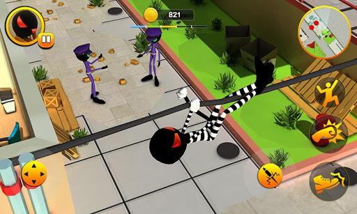 Jailbreak Escape - Stickman's Challenge - Gameplay image of android game
