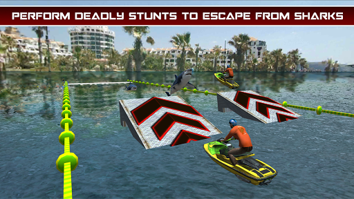 Power Boat Jet Ski Simulator - Gameplay image of android game