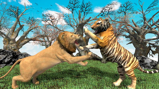 Lion Family Game - Animal Sim - عکس برنامه موبایلی اندروید