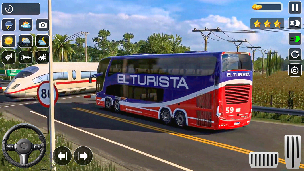 Modern City Bus Driver ۳D Game - عکس بازی موبایلی اندروید