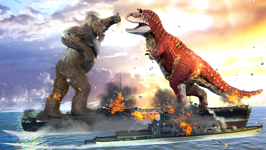 Angry Gorilla Attack City Sim - عکس بازی موبایلی اندروید