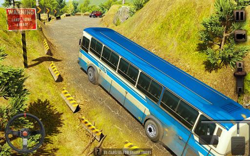 Mountain Bus Simulator 2019 : Offroad Driver - Gameplay image of android game