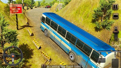 Mountain Bus Simulator ۲۰۱۹ : Offroad Driver - عکس بازی موبایلی اندروید