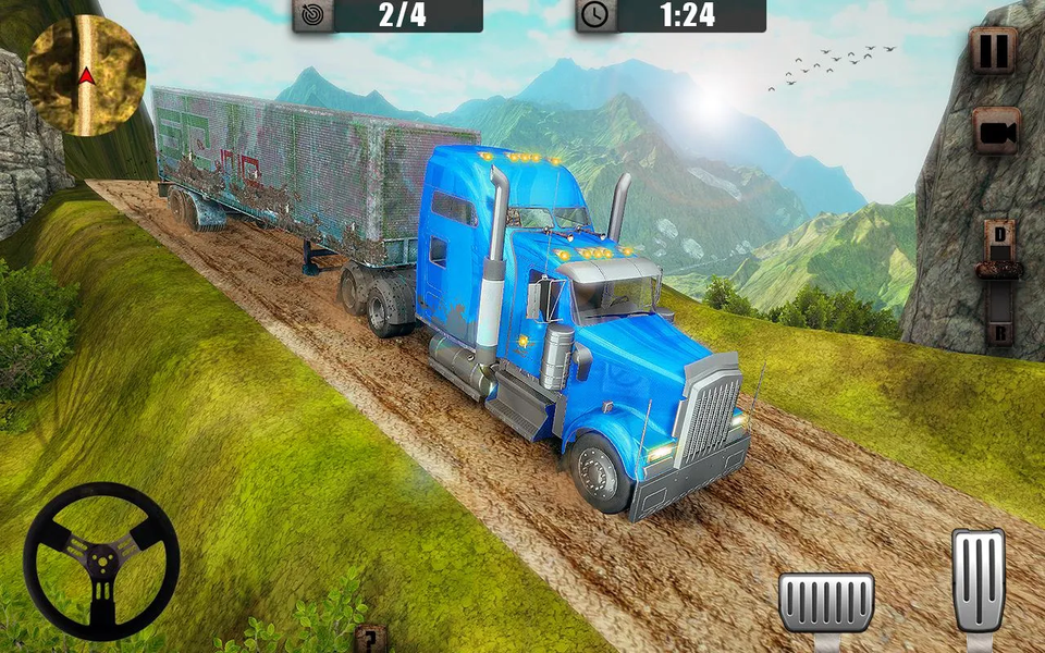Off-Road USA Trucker Muddy Dri - Image screenshot of android app