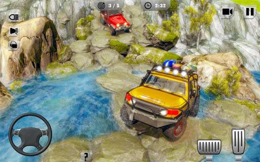 ۴x۴ Offroad Jeep Driving Games - عکس بازی موبایلی اندروید