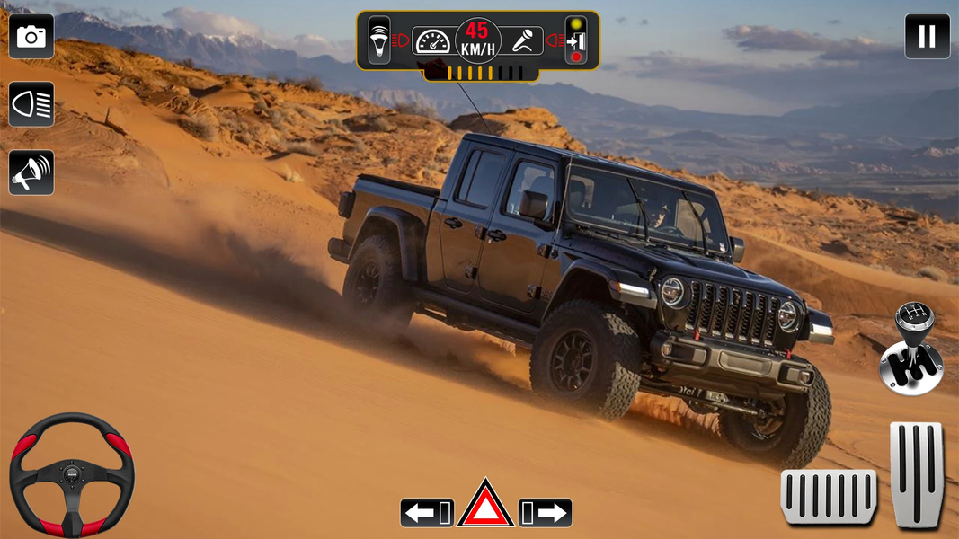 Offroad Jeep Car Driving ۴x۴ - عکس بازی موبایلی اندروید
