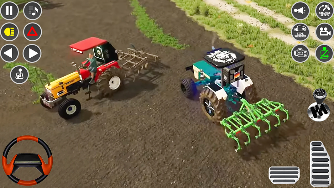 Indian Farmer Tractor Farming - عکس بازی موبایلی اندروید
