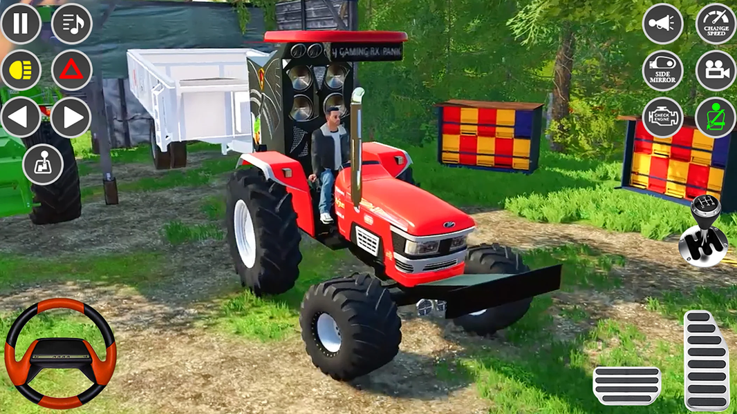 Indian Farmer Tractor Farming - عکس بازی موبایلی اندروید