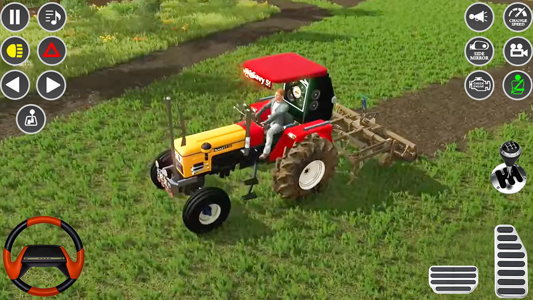 Indian Farmer Tractor Farming - عکس بازی موبایلی اندروید
