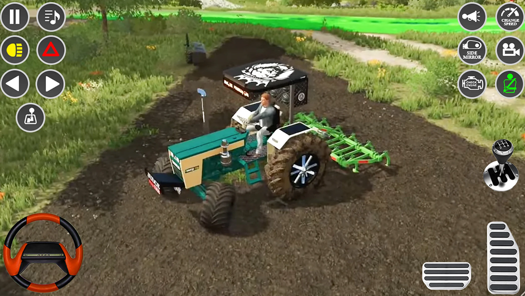Indian Farmer Tractor Farming - عکس بازی موبایلی اندروید