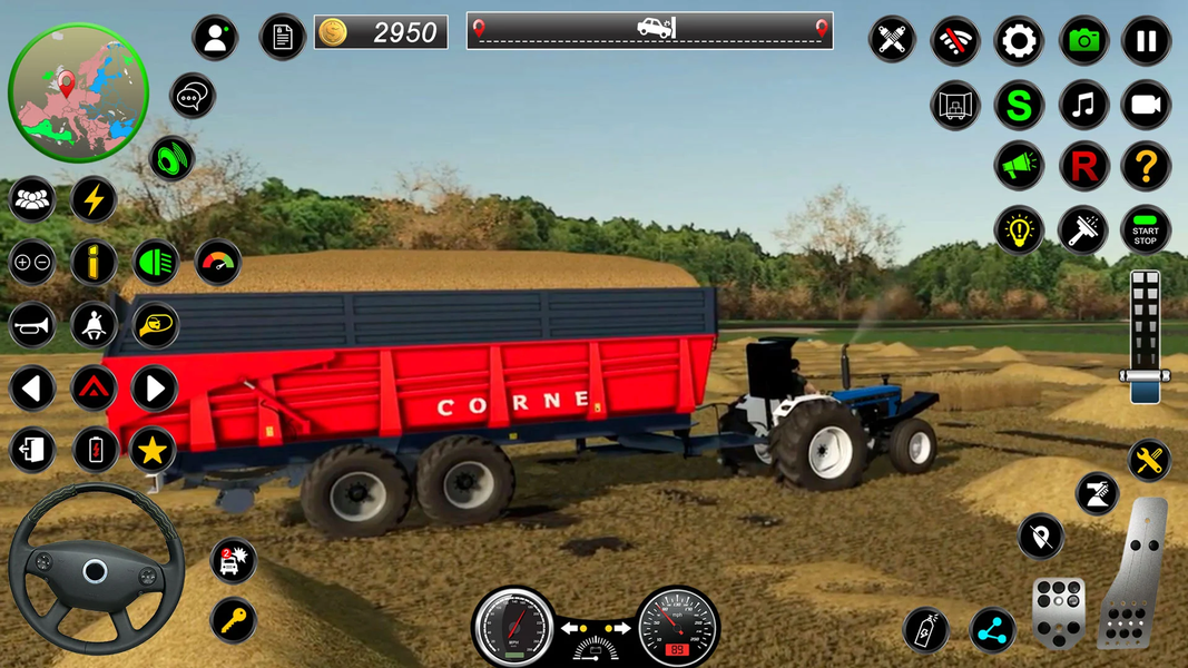 Indian Farmer Tractor Farming - عکس بازی موبایلی اندروید