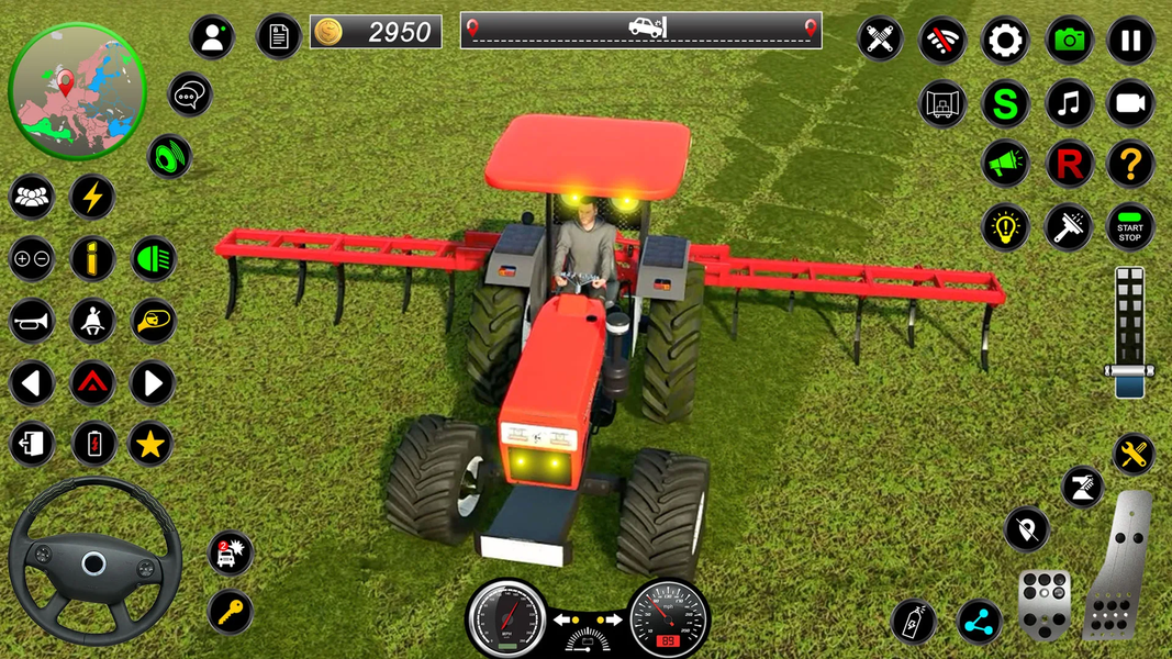 Indian Farmer Tractor Farming - عکس بازی موبایلی اندروید