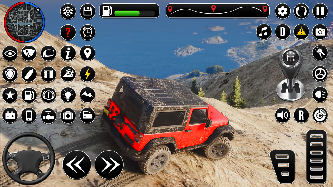Offroad Driving: 4x4 Simulator - Gameplay image of android game