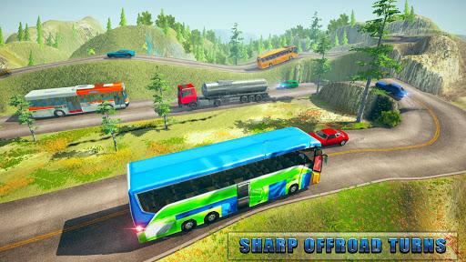 Offroad Bus Simulator 2020 - Gameplay image of android game