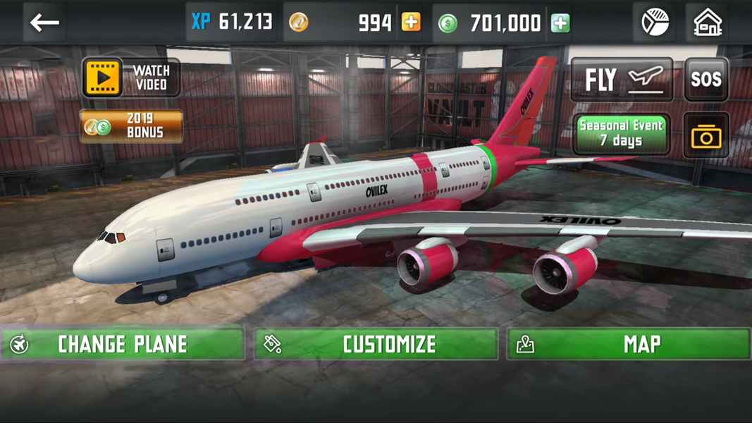 Pilot Games: Airplane Games - عکس بازی موبایلی اندروید