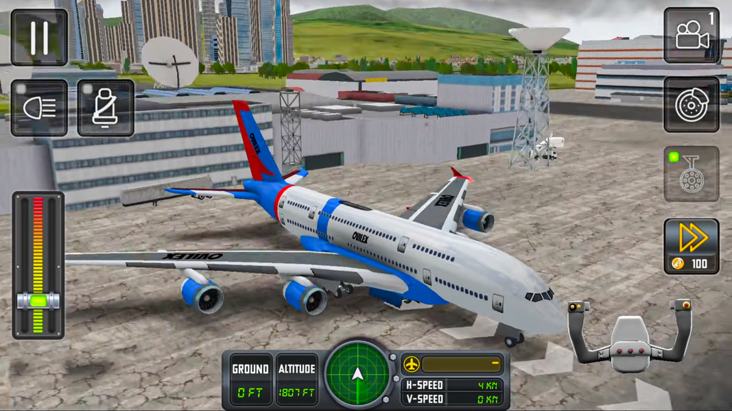 Pilot Games: Airplane Games - Gameplay image of android game