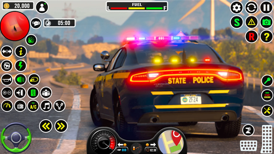 police car parking 3D HD APK para Android - Download