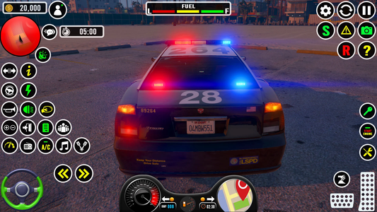 police car parking 3D HD APK para Android - Download