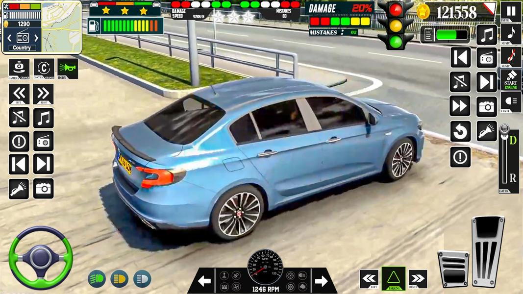 Prado Car Parking Master Game - Gameplay image of android game