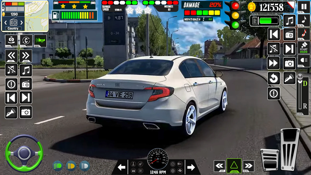 Prado Car Parking Master Game - Gameplay image of android game