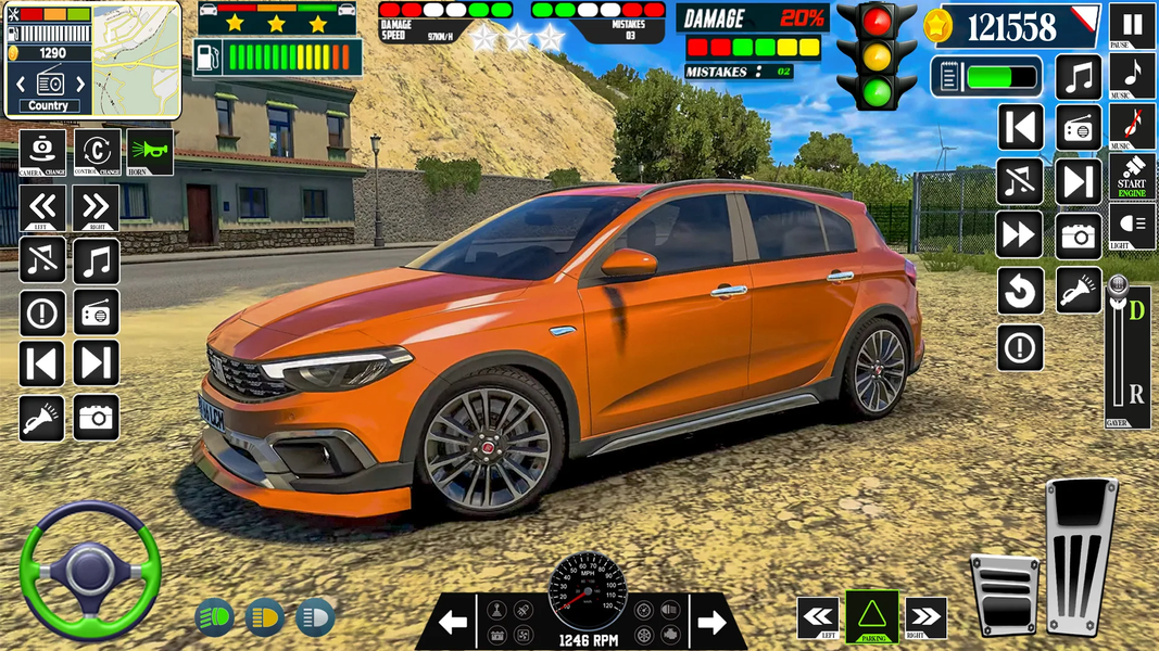 Prado Car Parking Master Game - Gameplay image of android game