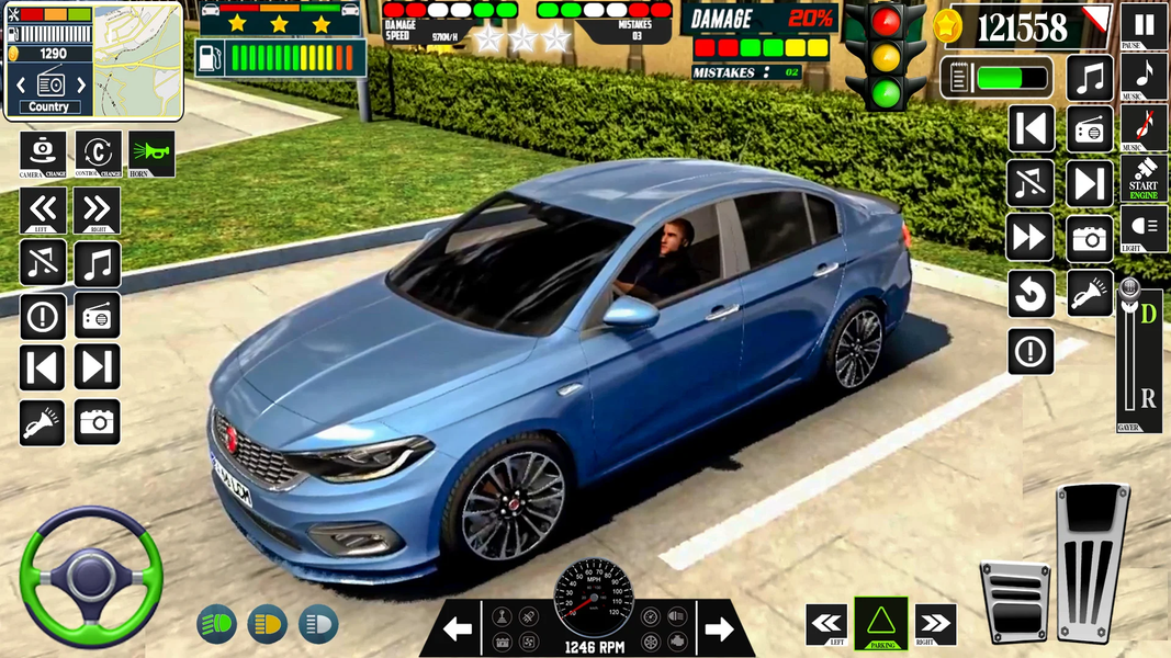 Prado Car Parking Master Game - Gameplay image of android game
