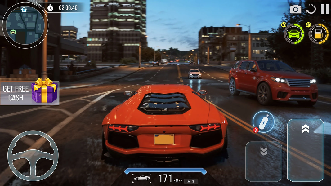 Real Car Driving Drifting Game - Gameplay image of android game