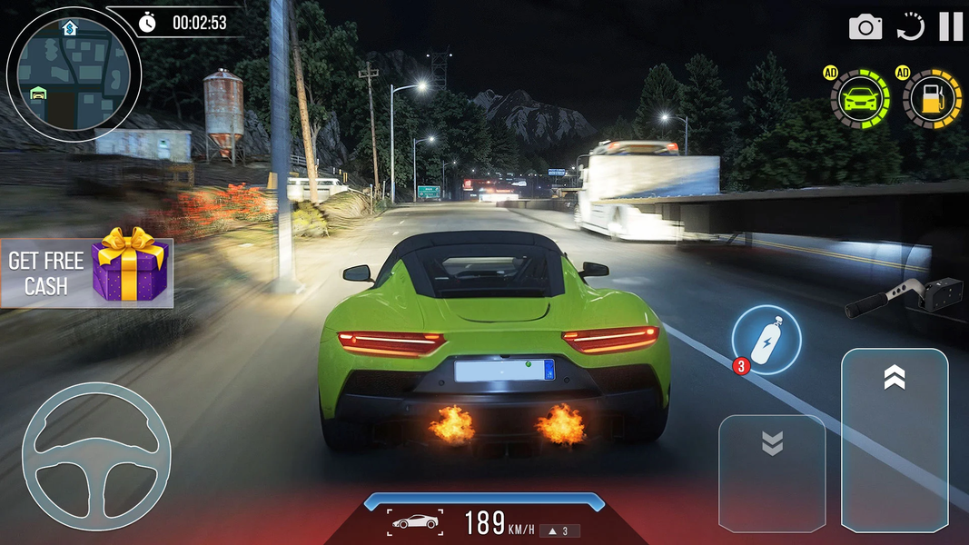 Real Car Driving Drifting Game - Gameplay image of android game