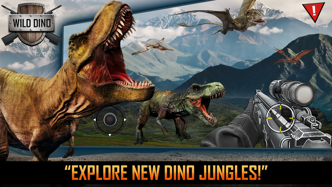 Wild Dino Animal Hunting Games - عکس بازی موبایلی اندروید