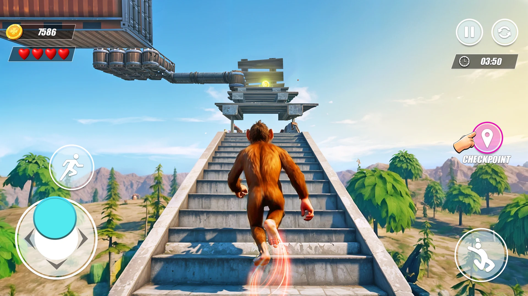 Rooftop Dash: Parkour Games - عکس بازی موبایلی اندروید