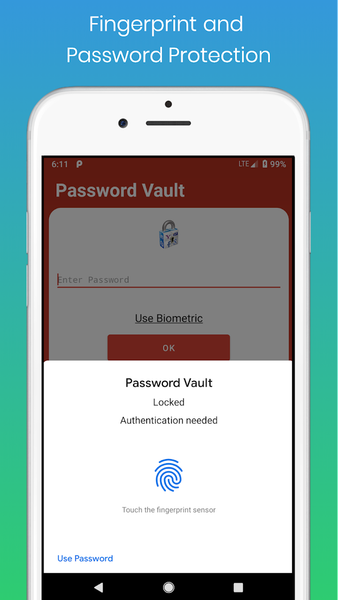 Password Vault Lite - عکس برنامه موبایلی اندروید