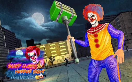 Scary Clown Attack Simulator: - Gameplay image of android game