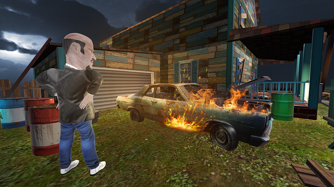 Scary Neighbor ۳D Horror Games - عکس بازی موبایلی اندروید