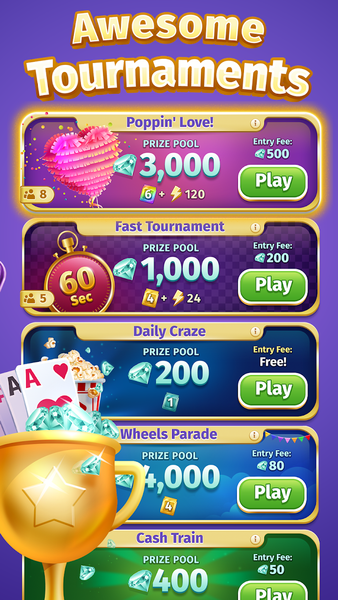 Solitaire Rewards - عکس بازی موبایلی اندروید