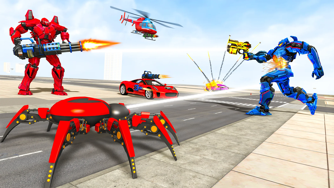 Spider Robot Games: Robot Car - عکس بازی موبایلی اندروید