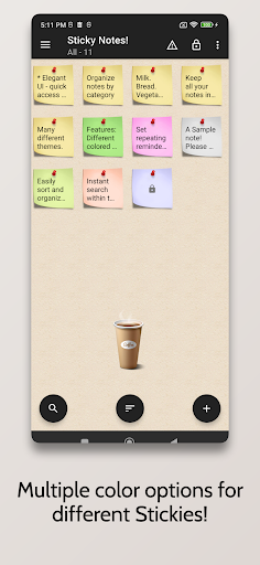 Sticky Notes ! - Image screenshot of android app