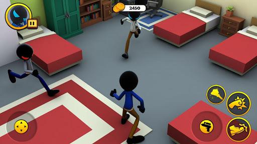 Stickman Dorm Exploration Escape Game 3D - عکس بازی موبایلی اندروید
