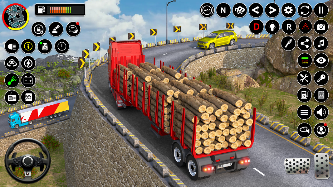 City Truck 3D Games Real Truck - Gameplay image of android game