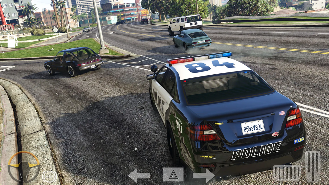 Police Van Games Cop Simulator - Gameplay image of android game