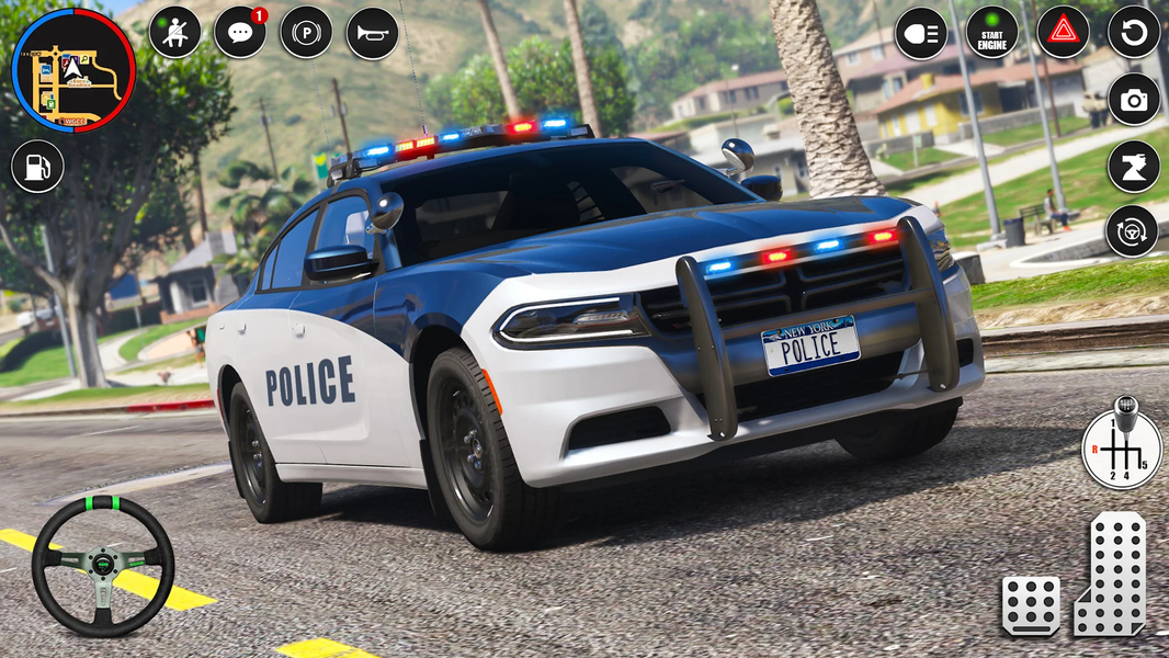 Police Car Chase: Police Games - عکس بازی موبایلی اندروید