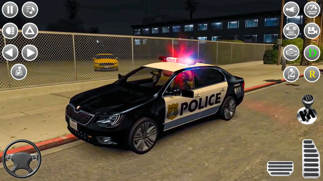 NYPD Police Car Games 3D - Gameplay image of android game