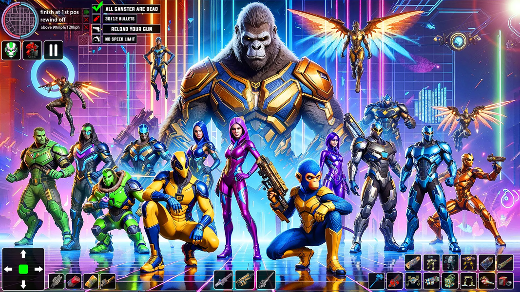 Arena Champions: Fighting Game - Gameplay image of android game