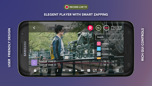 GSE SMART IPTV - Image screenshot of android app