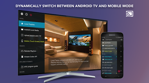 GSE SMART IPTV - Image screenshot of android app