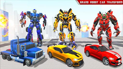 Robot Car Transform War Games - Gameplay image of android game