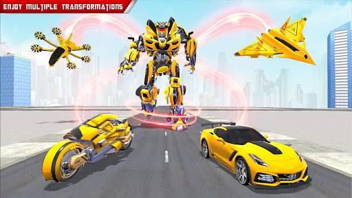 Robot Car Transform War Games - عکس بازی موبایلی اندروید