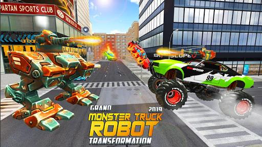 Real Robot Transform Monster Truck Fight - عکس برنامه موبایلی اندروید